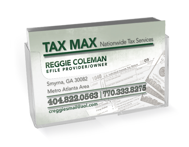 TaxMax Business Card